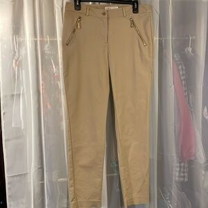 NWOT Michael Michael Kors Khaki Straight Leg Pants